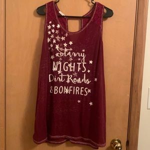 Maurice’s tank top size 2